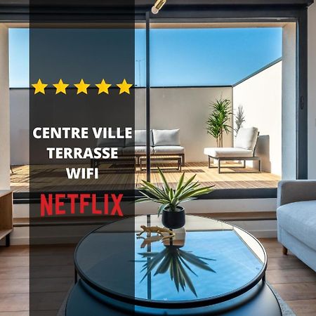 Downtown Rooftop - Centre Ville - Wifi - Terrasse - Netflix Амьен Экстерьер фото